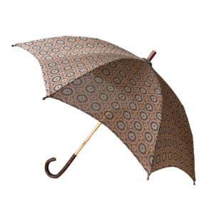 日傘/50cm LINEN CIRCLE orange